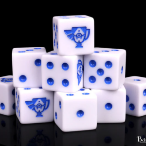 Art of War Official Dice | Matte White